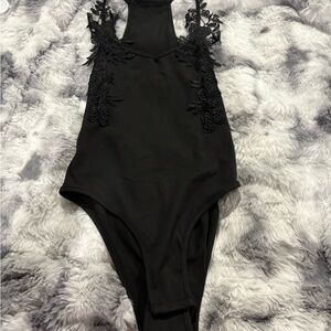 Elegant Black tuck in shirt